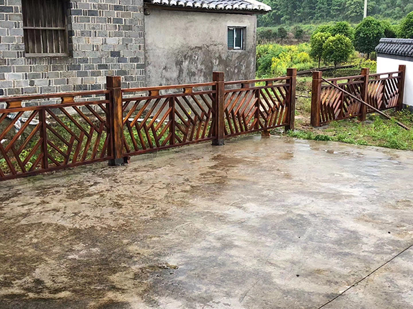 護欄、棧道、古木橋