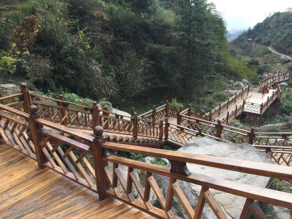 護(hù)欄、棧道、古木橋